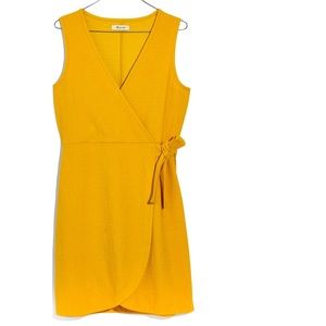 Madewell yellow dress